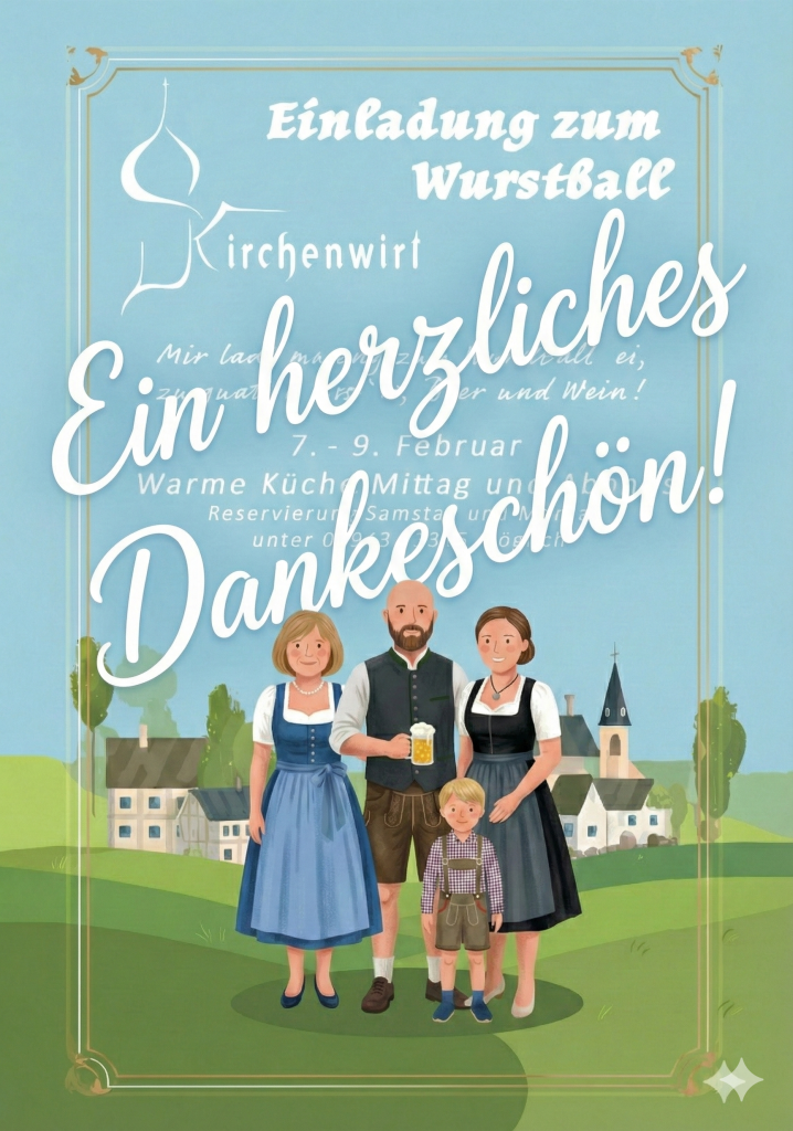 Wurstball Dankeschön